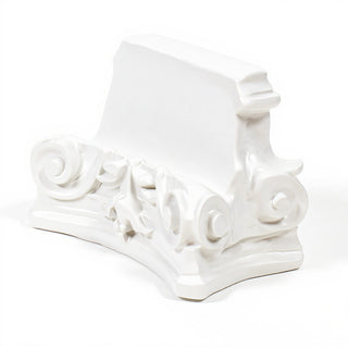 Display Capital Pedestal — Flat White finish