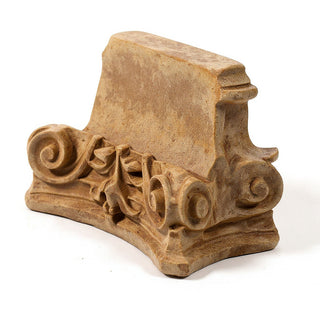 Display Capital Pedestal — Gothic Stone finish