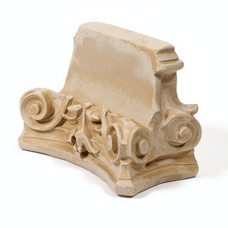 Display Capital Pedestal — Museum Terracotta finish