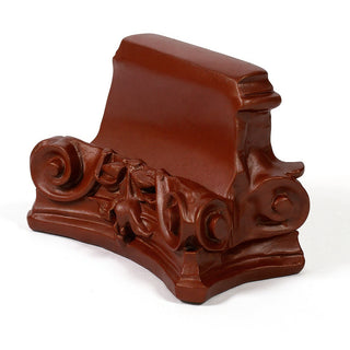 Display Capital Pedestal — Rust finish