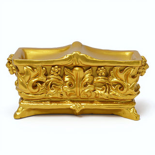Fiori Planter - 13-inch — Deep Gold finish