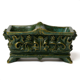 Fiori Planter - 13-inch — Green Bronze finish