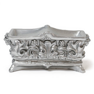 Fiori Planter - 13-inch — Silver finish