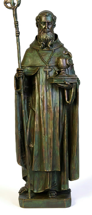 Saint Benedict 30-inch Statue - 30-inch