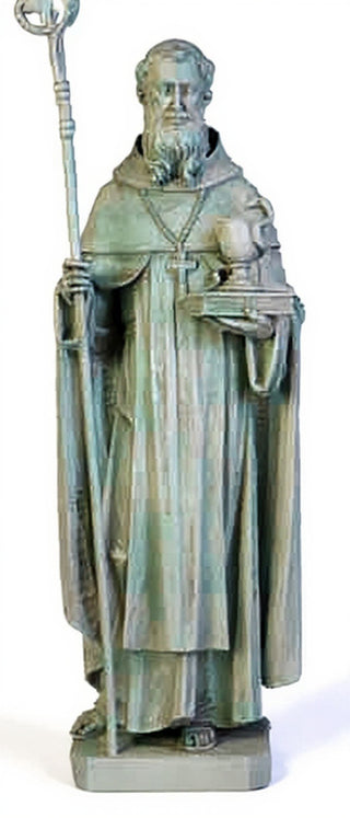 Saint Benedict 30-inch Statue - 30-inch