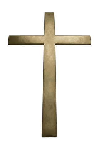 Cross made of Metal 12'H (see Statue - 144-inch