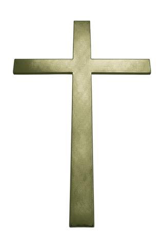 Cross made of Metal 12'H (see Statue - 144-inch