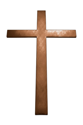 Cross made of Metal 12'H (see Statue - 144-inch