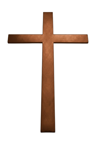 Cross made of Metal 12'H (see Statue - 144-inch