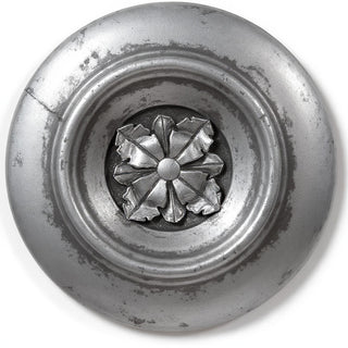 Overture Plate Wall Plaque — Antique Silver finish
