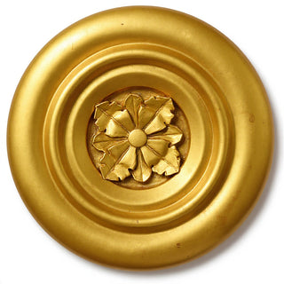 Overture Plate Wall Plaque — Deep Gold finish
