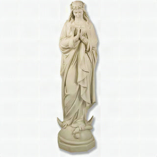 Immaculate Conception 54 Mary Statue - 54-inch - Realistic Color - Hand-Painted