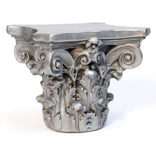 Corinthian Capital — Antique Silver finish