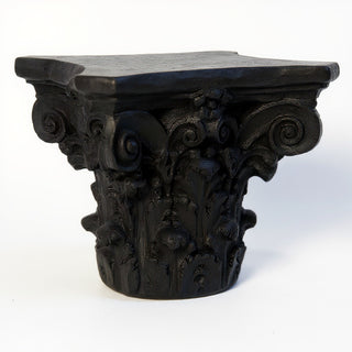 Corinthian Capital — Dusted Black finish
