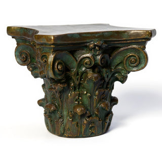 Corinthian Capital — Green Bronze finish