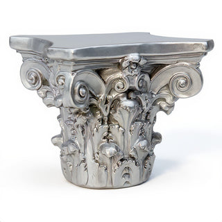 Corinthian Capital — Silver finish