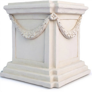 Alessa Pedestal - 22-inch — Antique White finish