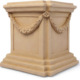 Alessa Pedestal - 22-inch — Dusted Sand finish