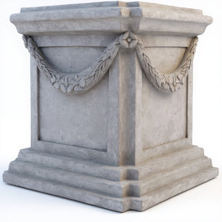 Alessa Pedestal - 22-inch — Mossy Green finish