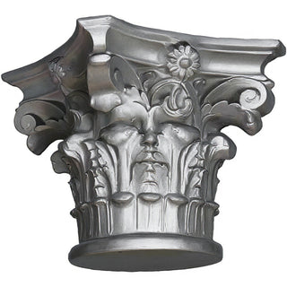 Corinthian Capital — Antique Silver finish