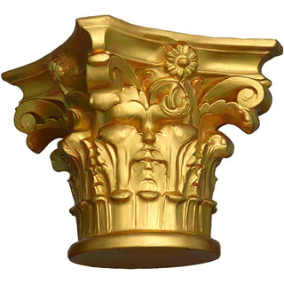 Corinthian Capital — Deep Gold finish