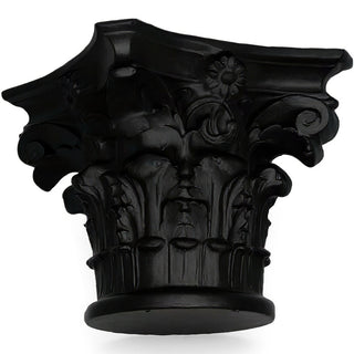 Corinthian Capital — Flat Black finish
