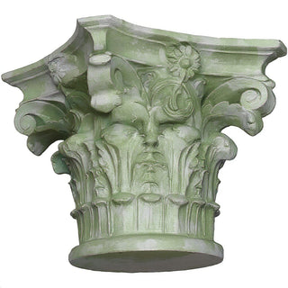 Corinthian Capital — Mossy Green finish