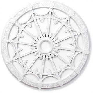 Opera Ceiling Medallion - 65-inch — Flat White finish
