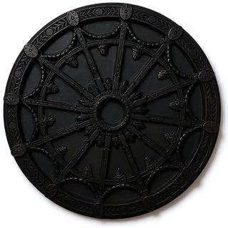 Opera Ceiling Medallion - 65-inch — Iron finish