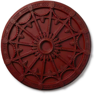 Opera Ceiling Medallion - 65-inch — Rust finish