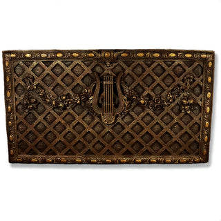 Harpo Trellis Wall Plaque — Bronze finish