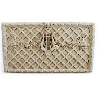 Harpo Trellis Wall Plaque — Museum Terracotta finish