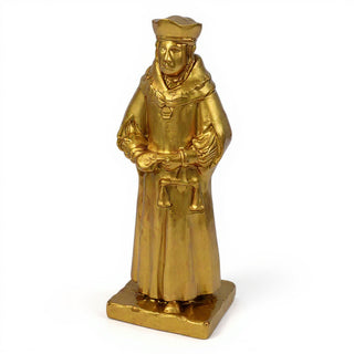 Saint Thomas More Statue - 24-inch — Antique Gold finish