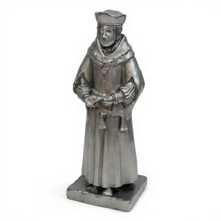 Saint Thomas More Statue - 24-inch — Aged Silver finish