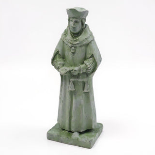 Saint Thomas More Statue - 24-inch — Mossy Green finish