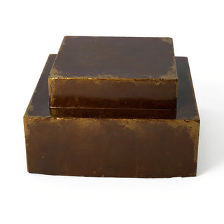 Double Level Stand Pedestal — Bronze finish