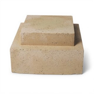 Double Level Stand Pedestal — Dusted Sand finish