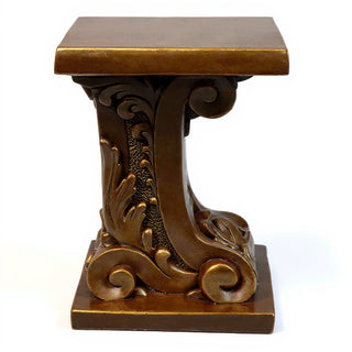 Antica Pedestal - 18-inch — Bronze finish