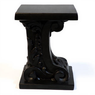 Antica Pedestal - 18-inch — Flat Black finish
