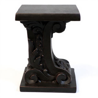 Antica Pedestal - 18-inch — Iron finish