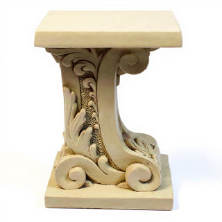 Antica Pedestal - 18-inch — Museum Terracotta finish