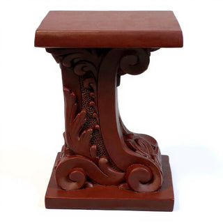 Antica Pedestal - 18-inch — Rust finish