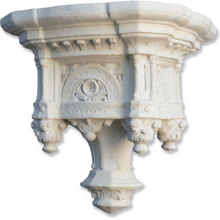 Daprato Bracket — Antique White finish
