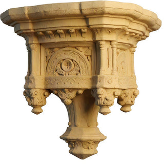 Daprato Bracket — Dusted Sand finish