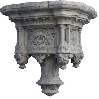 Daprato Bracket — Old Stone finish