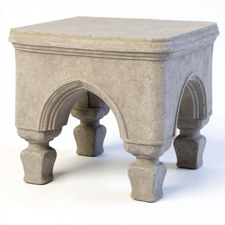 Bedford Stool — Antique Stone finish