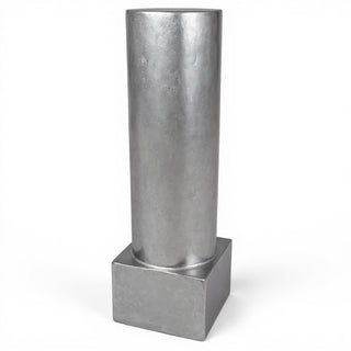 Attery Pedestal - 50-inch — Aged Silver finish