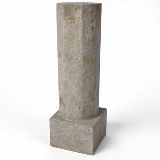 Attery Pedestal - 50-inch — Antique Stone finish
