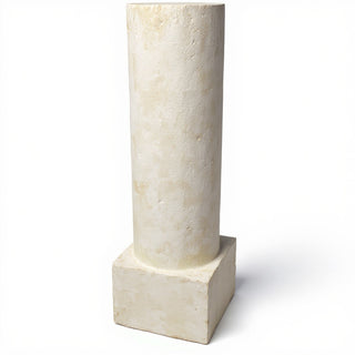 Attery Pedestal - 50-inch — Antique White finish