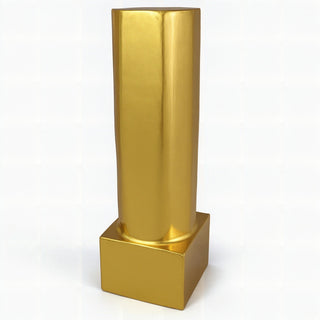 Attery Pedestal - 50-inch — Deep Gold finish